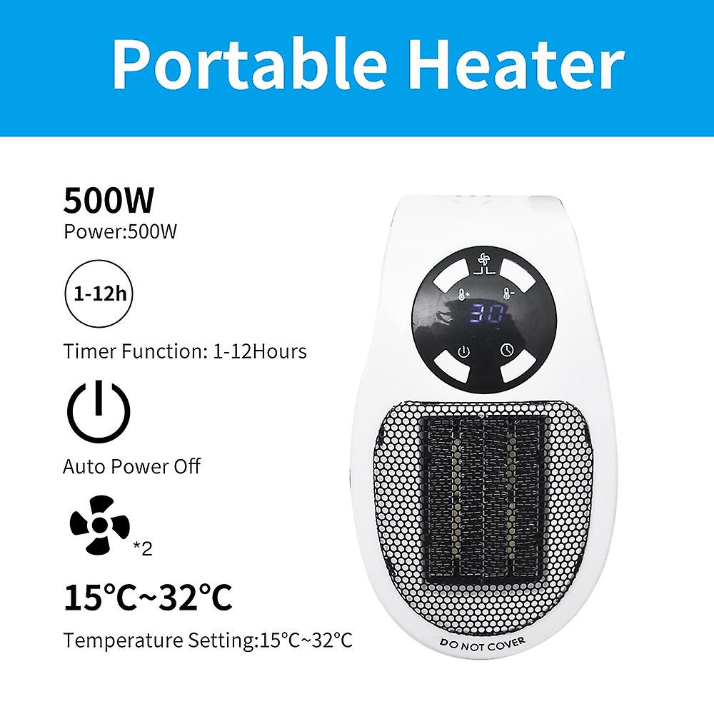 CompactHeat™ Plug In Wall Heater