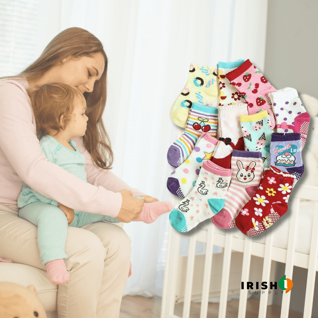 Sokis™ Vibrant Baby Socks (12 pairs)