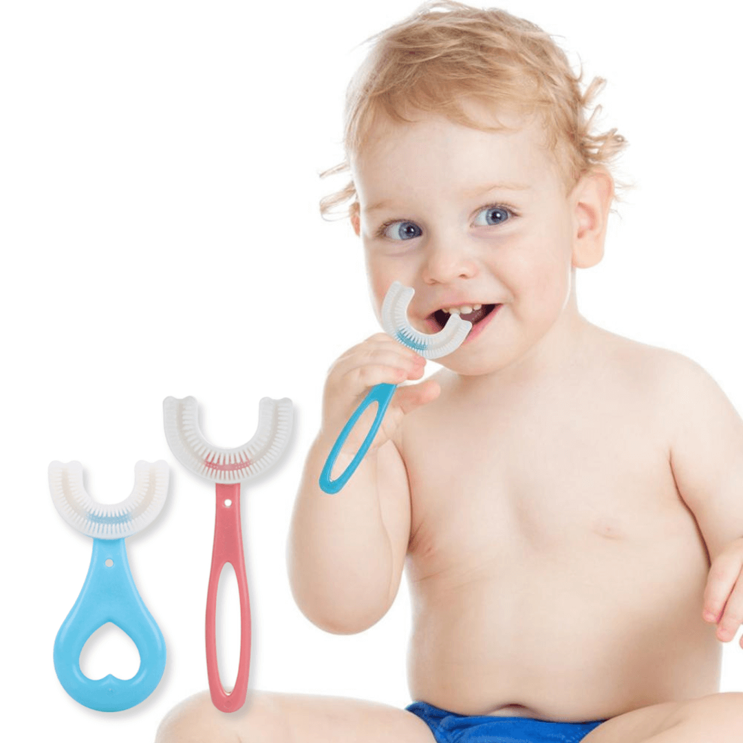 HappyTeeth™ U-Shaped 360 Degree Infant Toothbrush