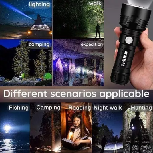 SunRay™ Heavy Duty LED Flashlight