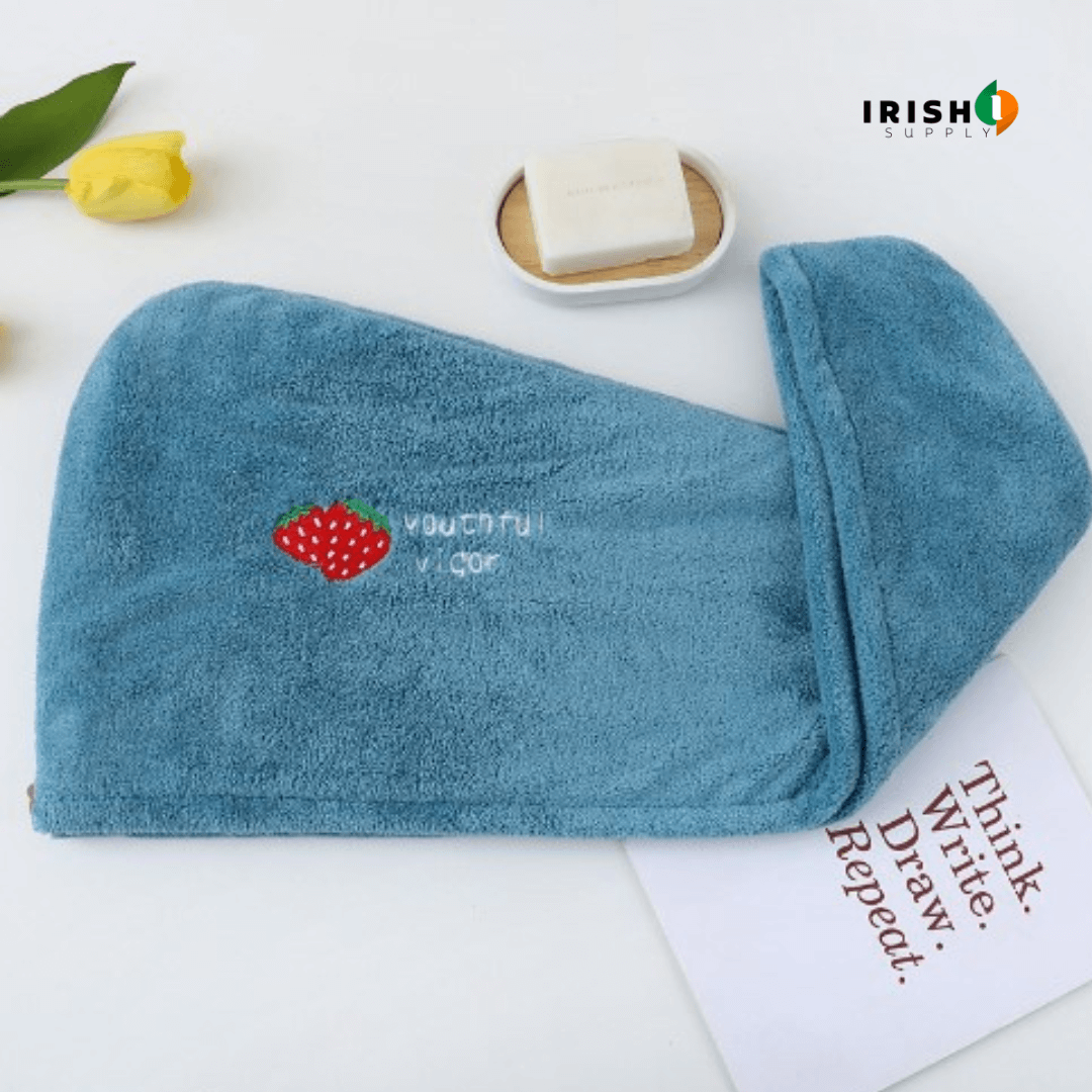 Wrappa™ Enclosable Hair Towel