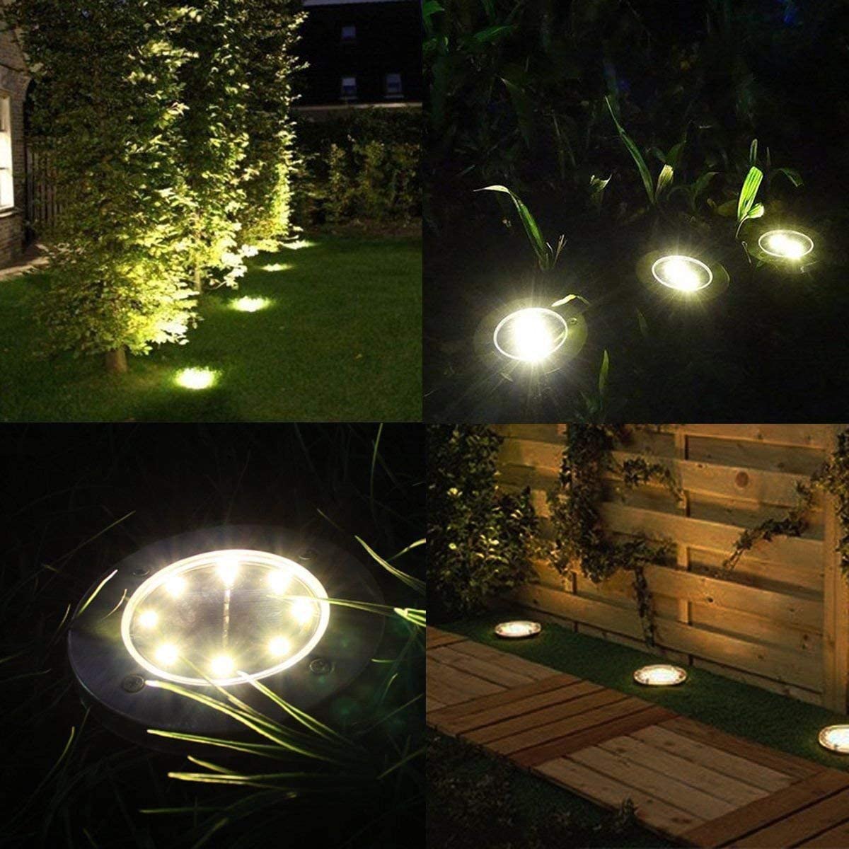 GardenLED™ Garden Lighting With Solar Cells (6 pack)