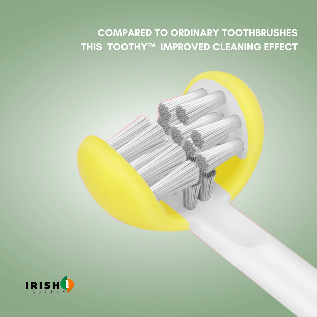 Toothy™ Twin-Facing Toothbrush