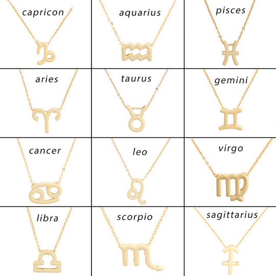 ZodiacBeauty™ Zodiac Sign Necklace