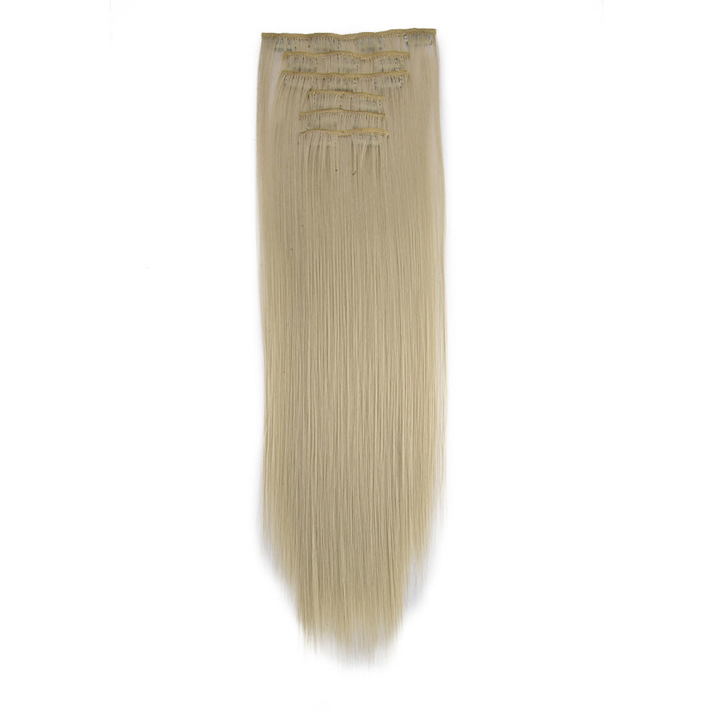 Longa™ Natural Human Hair Clip-In Extensions