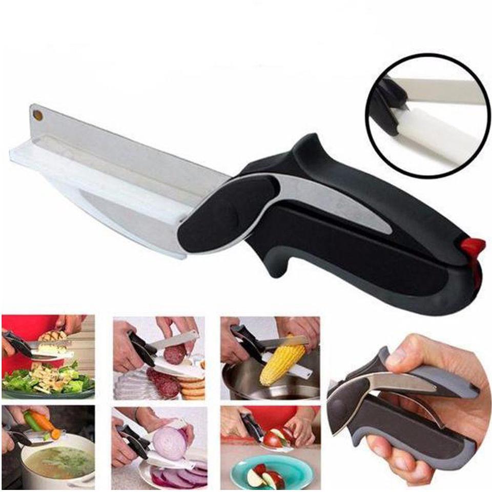 Sharp Kitchen Knife Slice Board